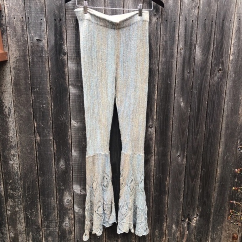 Free People I Owe You This Sweater Flare Pant SM